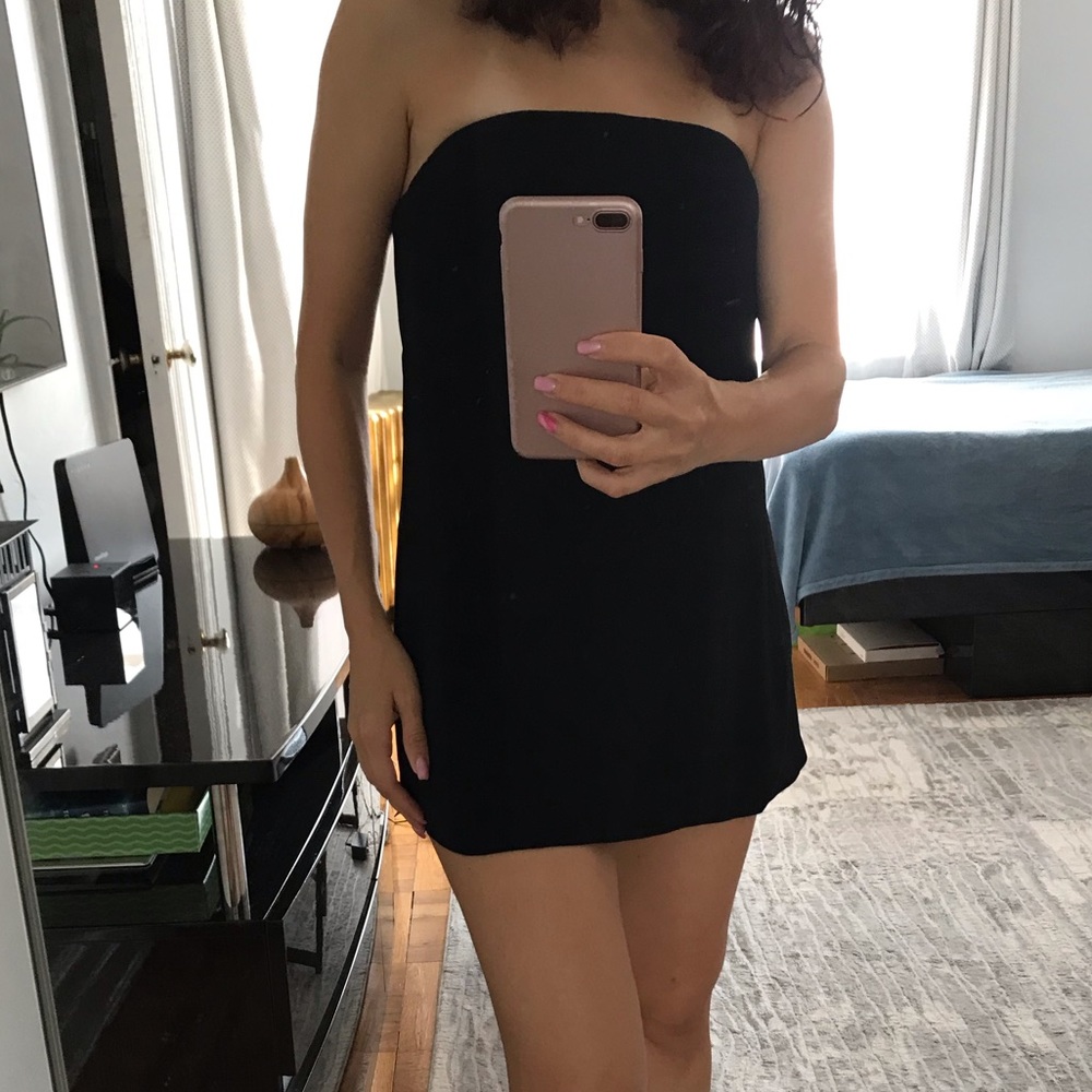 Black party top
